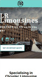 Mobile Screenshot of lrlimousines.com